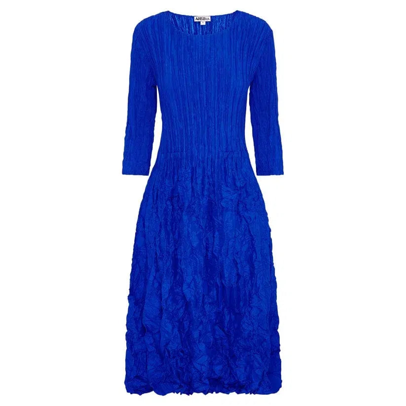 Alquema 3/4 Sleeve Smash Pocket Dress Royal
