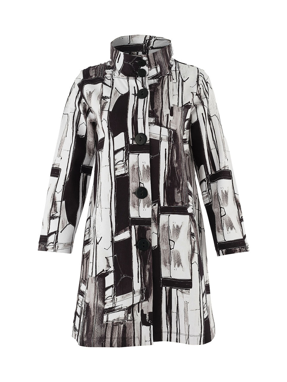 Dolcezza 75636 'Baisti' Button Longline Jacket