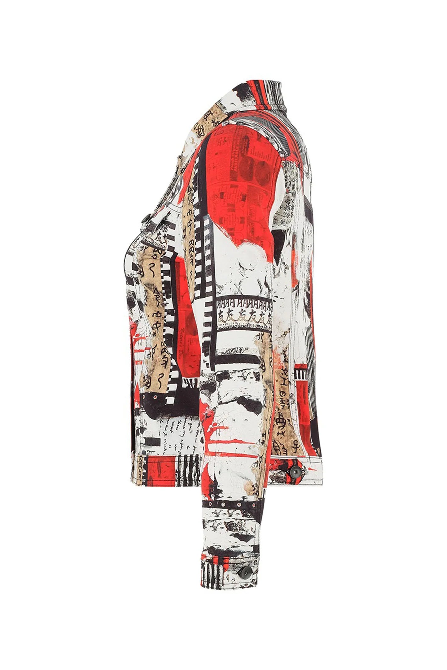 Dolcezza 75647 Bomber jacket "Bookworm by Carol Staub"