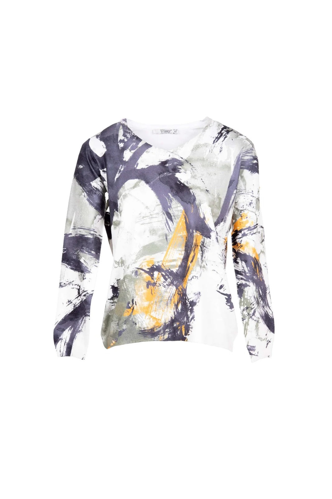 Peruzzi Swirl Print Knit