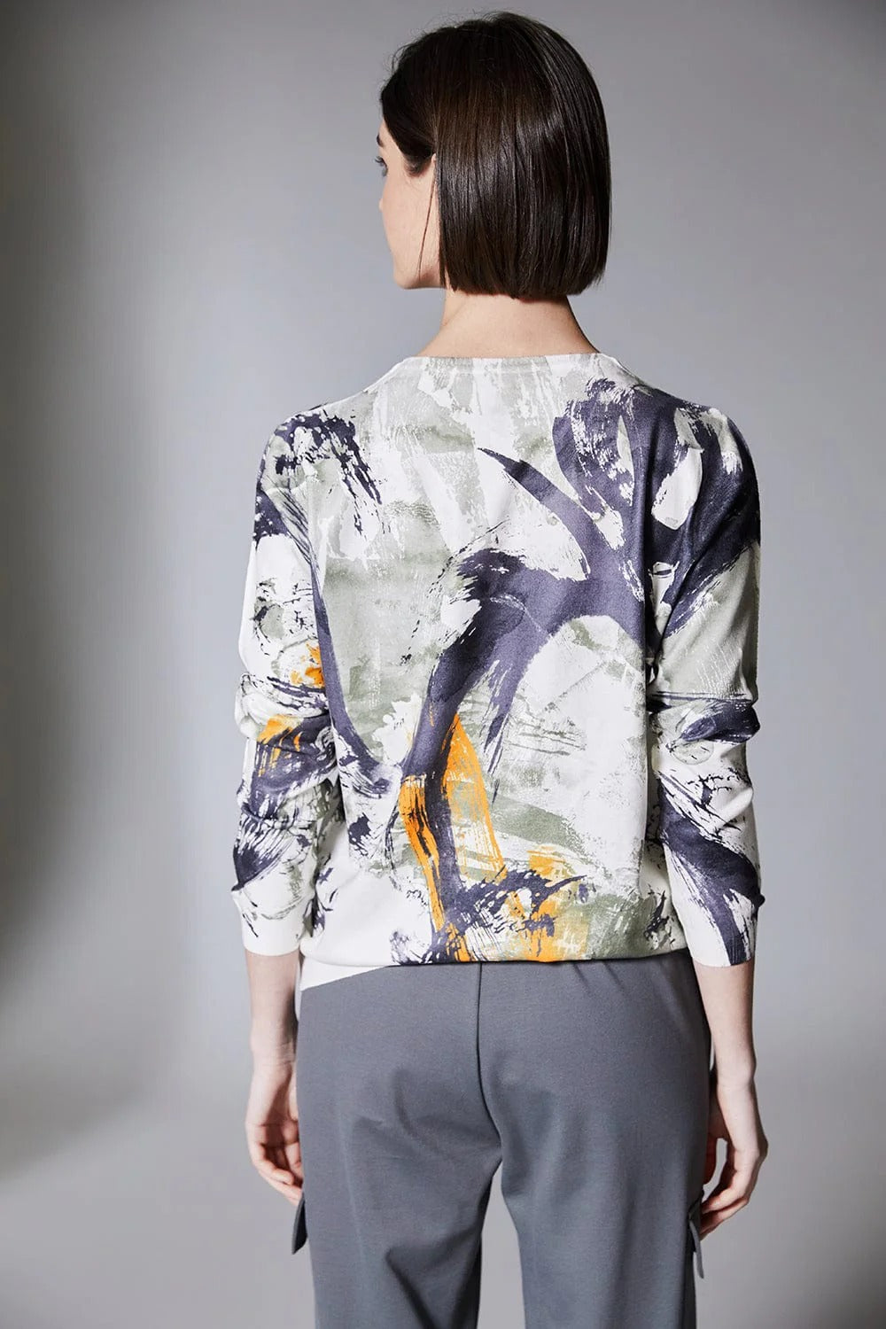 Peruzzi Swirl Print Knit