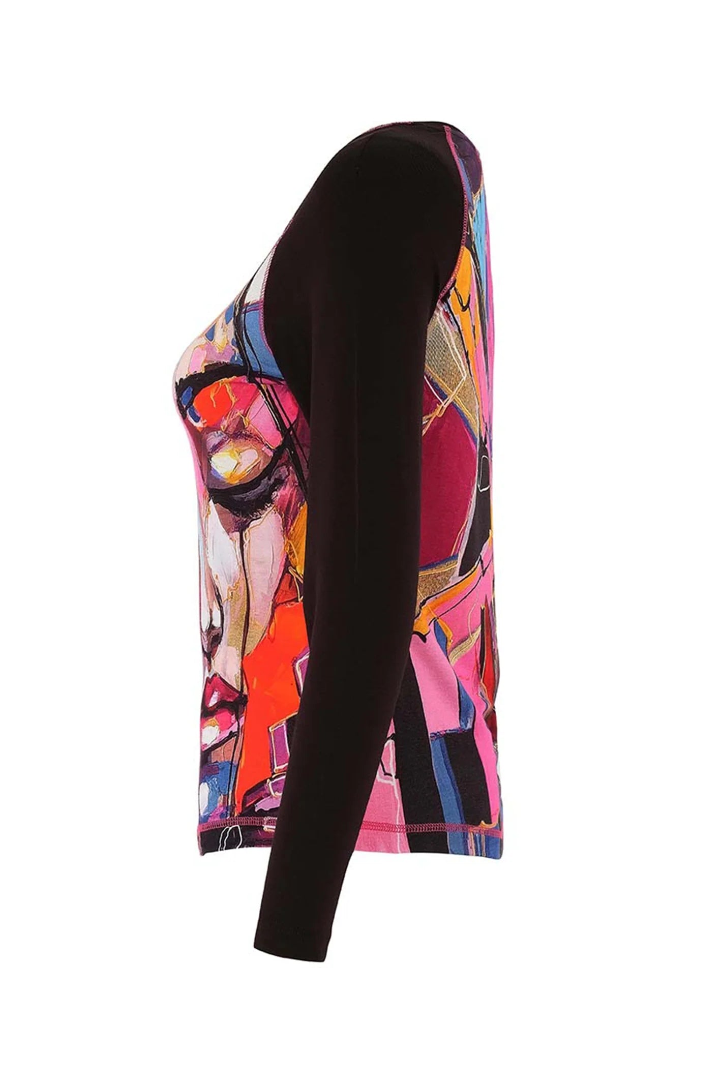 Dolcezza 75620 Arty Long Sleeve Top ‘Baisti by Lana Frey’