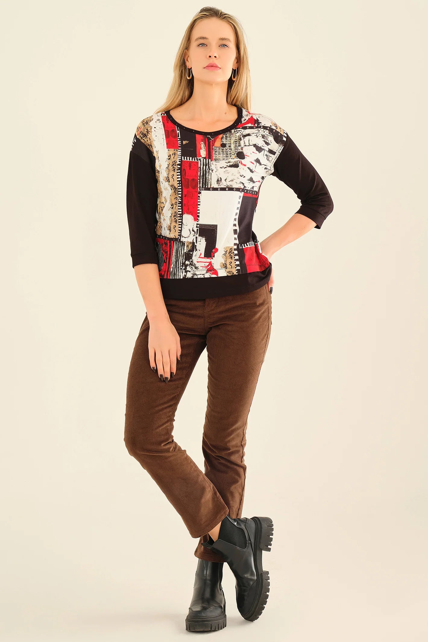 Dolcezza 75642 'Bookworm' Top