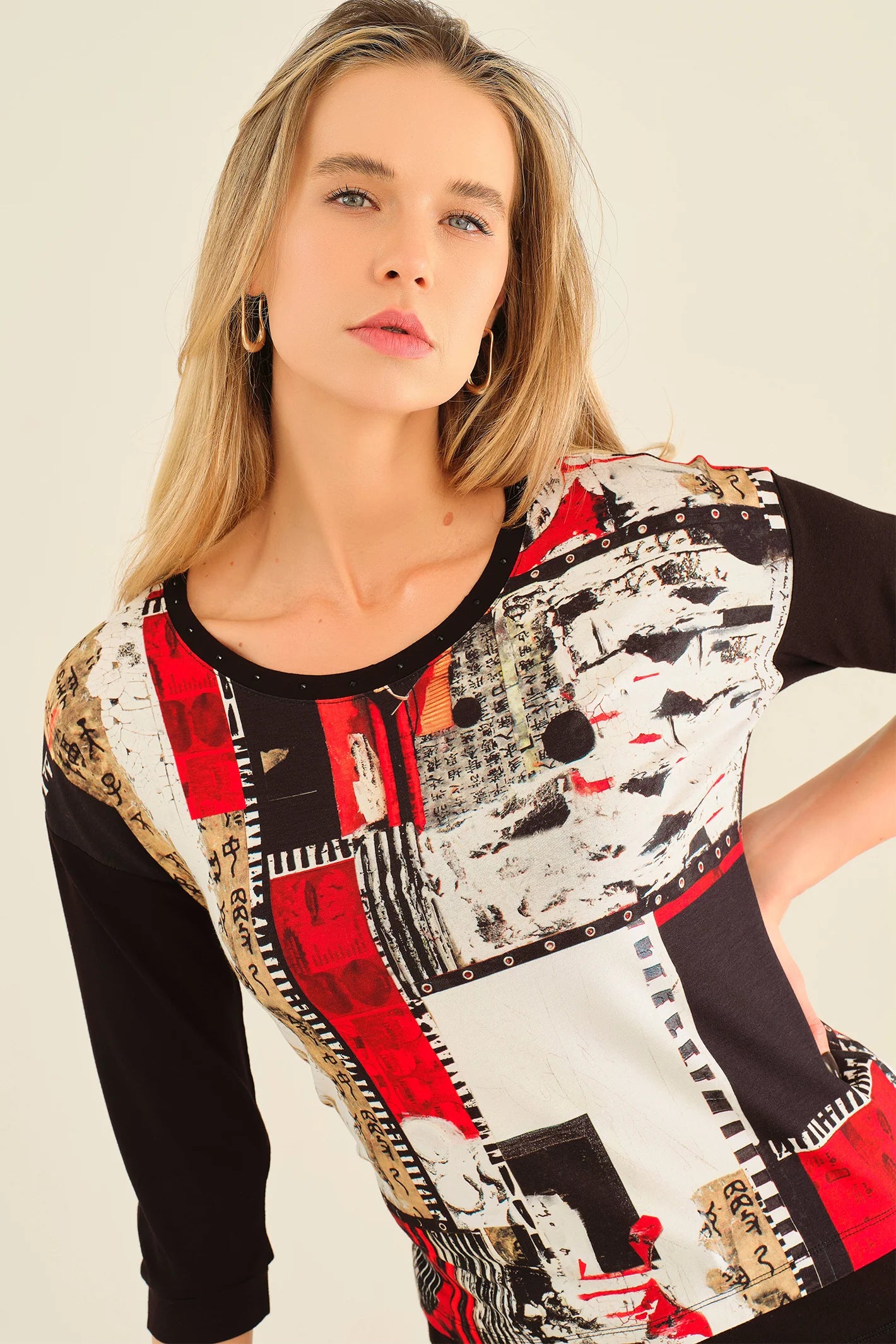 Dolcezza 75642 'Bookworm' Top