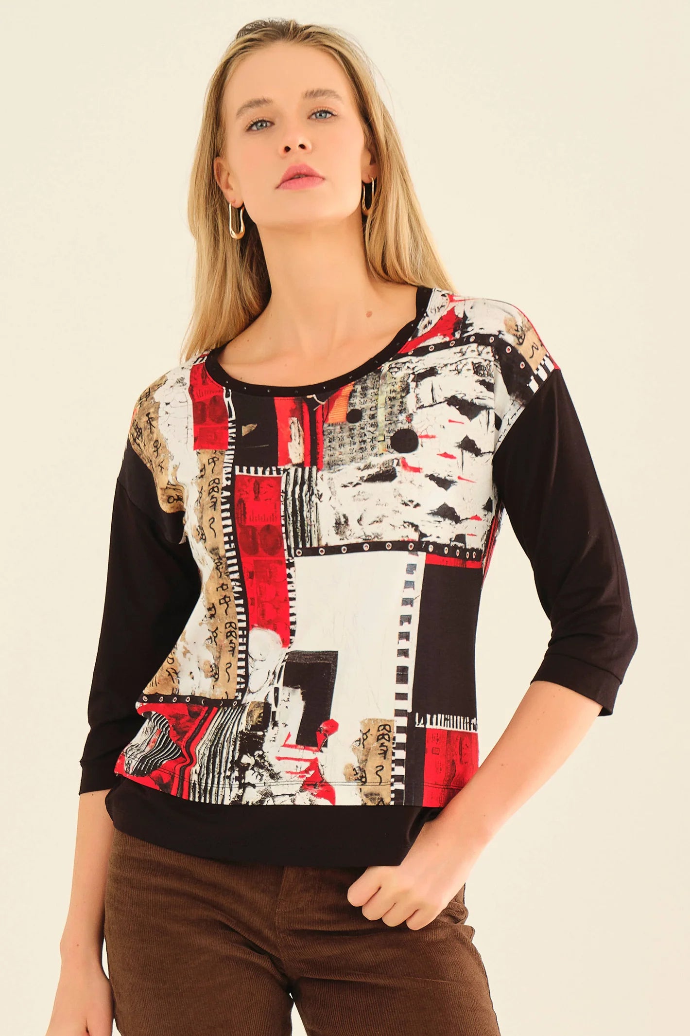 Dolcezza 75642 'Bookworm' Top