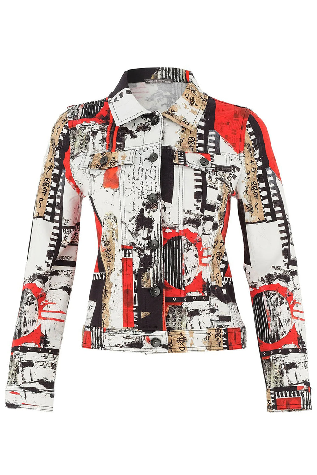 Dolcezza 75647 Bomber jacket "Bookworm by Carol Staub"