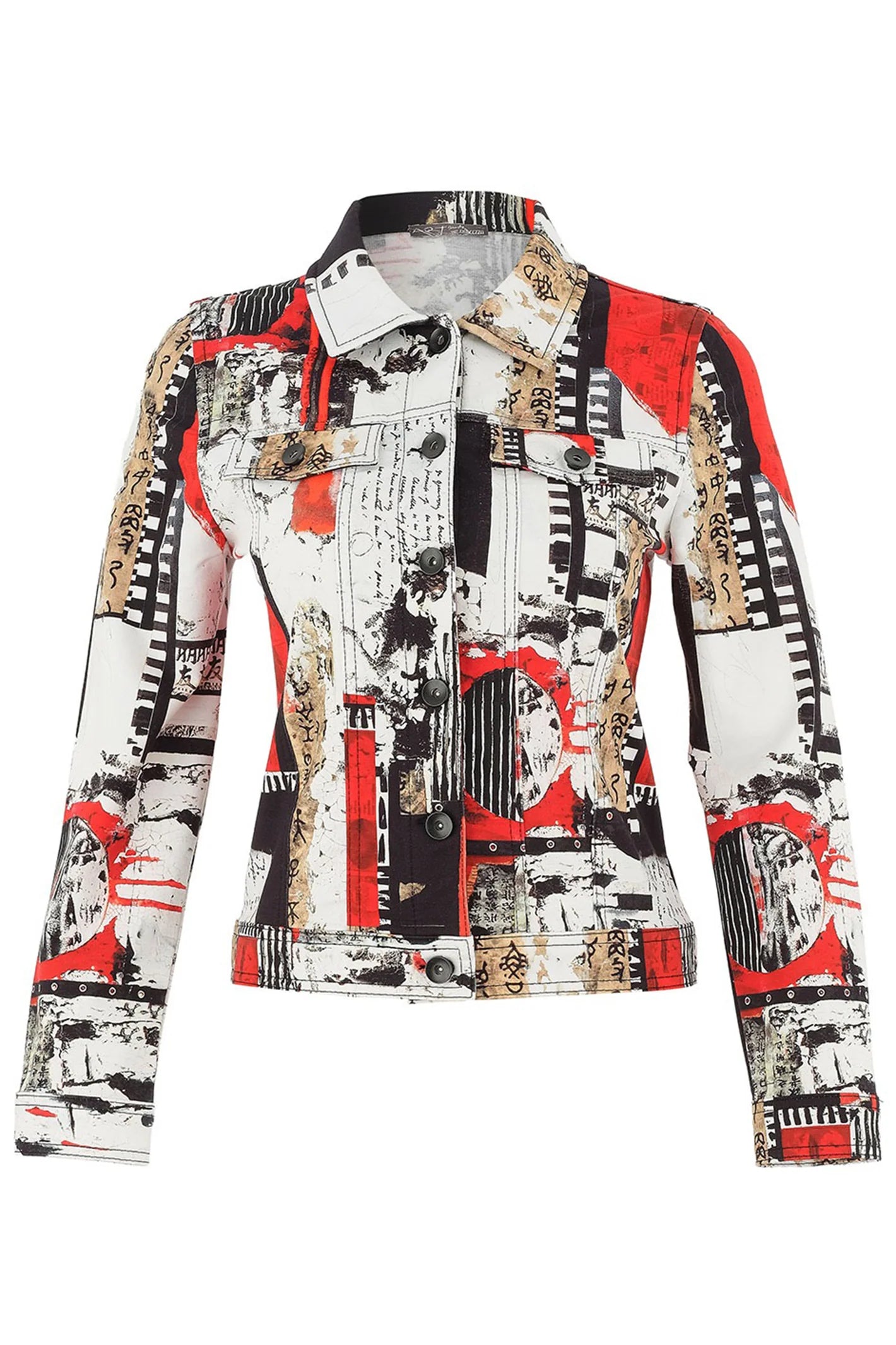 Dolcezza 75647 Bomber jacket "Bookworm by Carol Staub"